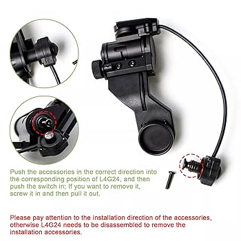 Amazon.com: okyass PVS-14 J Arm with Auto ON/Off Switch